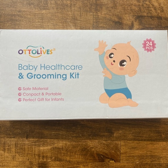 Baby Healthcare and Grooming Kit, 24 in 1 Baby Electric Nail Trimmer Set Newborn - Picture 2 of 2